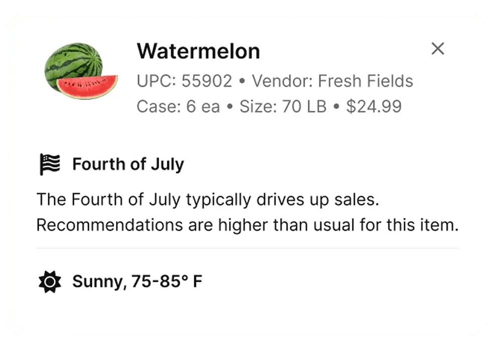 Recommendation Details