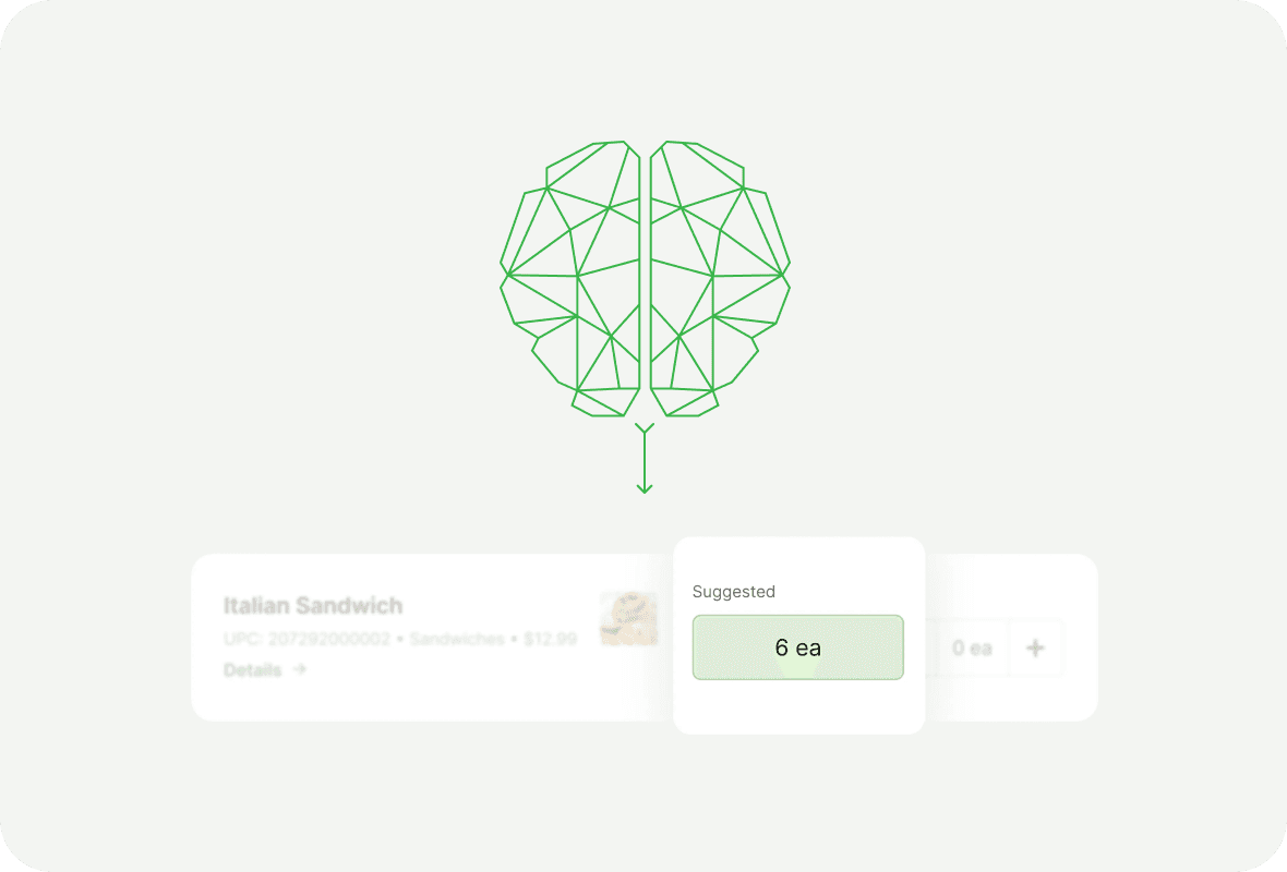 AI-powered production recommendations